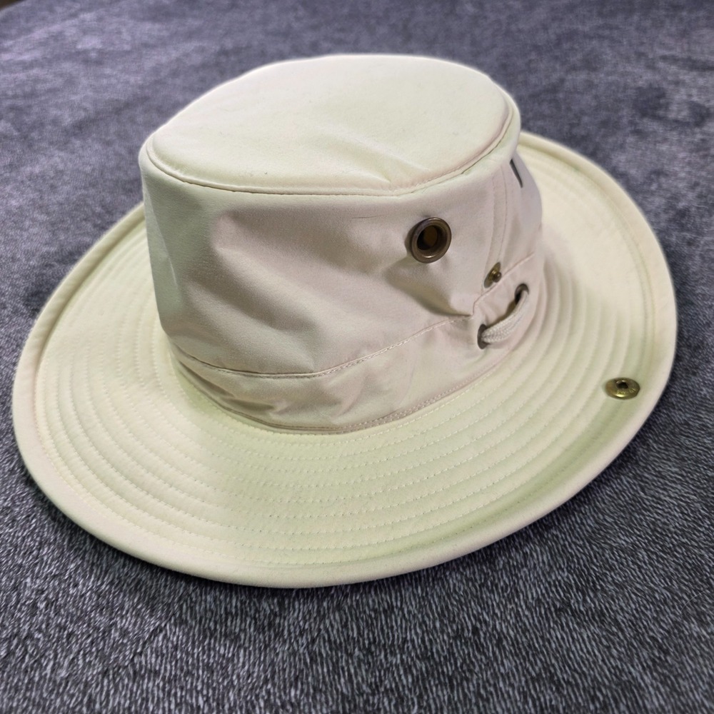 Tilly Endurables Bucket Hat Size 7 Tan Khaki Cotton Safari Canada Hand Crafted
